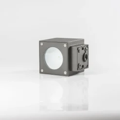 LED-ulkoseinävalaisin Jarno, antrasiitti, 2 kpl, metalli, 9cm