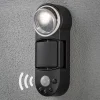 LED-ulkoseinävalaisin Prato, paristokäyttö, 10 cm