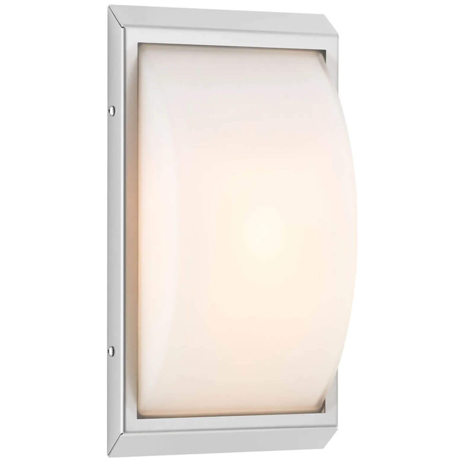LED-ulkoseinävalaisin 052, ruostumaton teräs, lasi, liiketunnistin