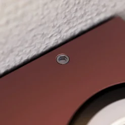 LED-ulkoseinävalaisin Tavi, ruosteenruskea, alumiini, ylös/alas -valaisin