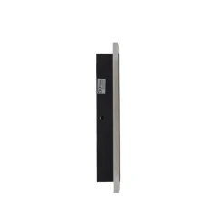 LED-ulkoseinävalaisin Wow, musta/valkoinen, metalli, IP54, CCT