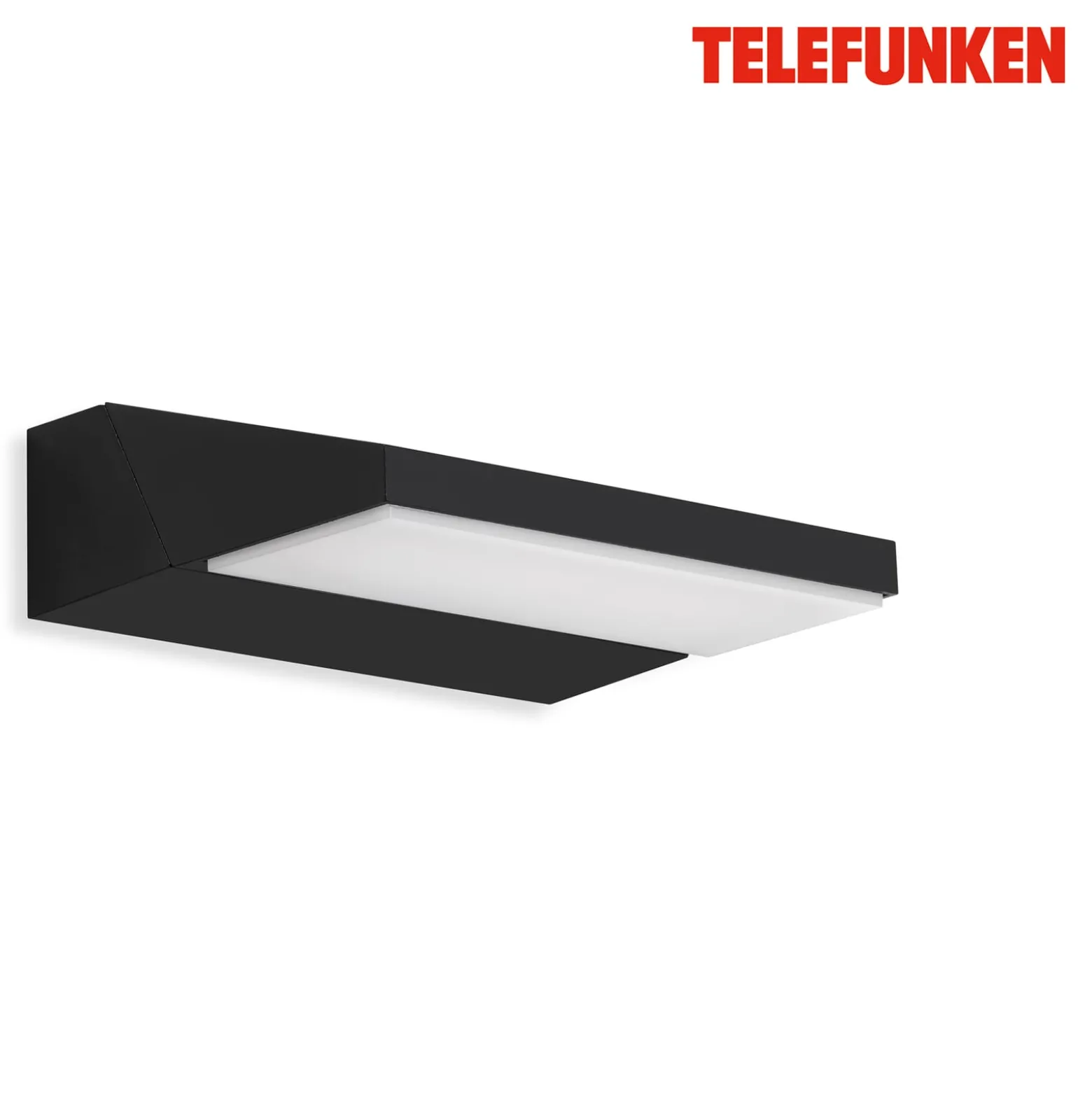 LED-ulkoseinävalo Bergen kääntyvä, musta 4 000 K