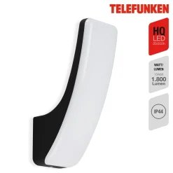 LED-ulkoseinävalo Gent 1800 lm 4000 K, musta