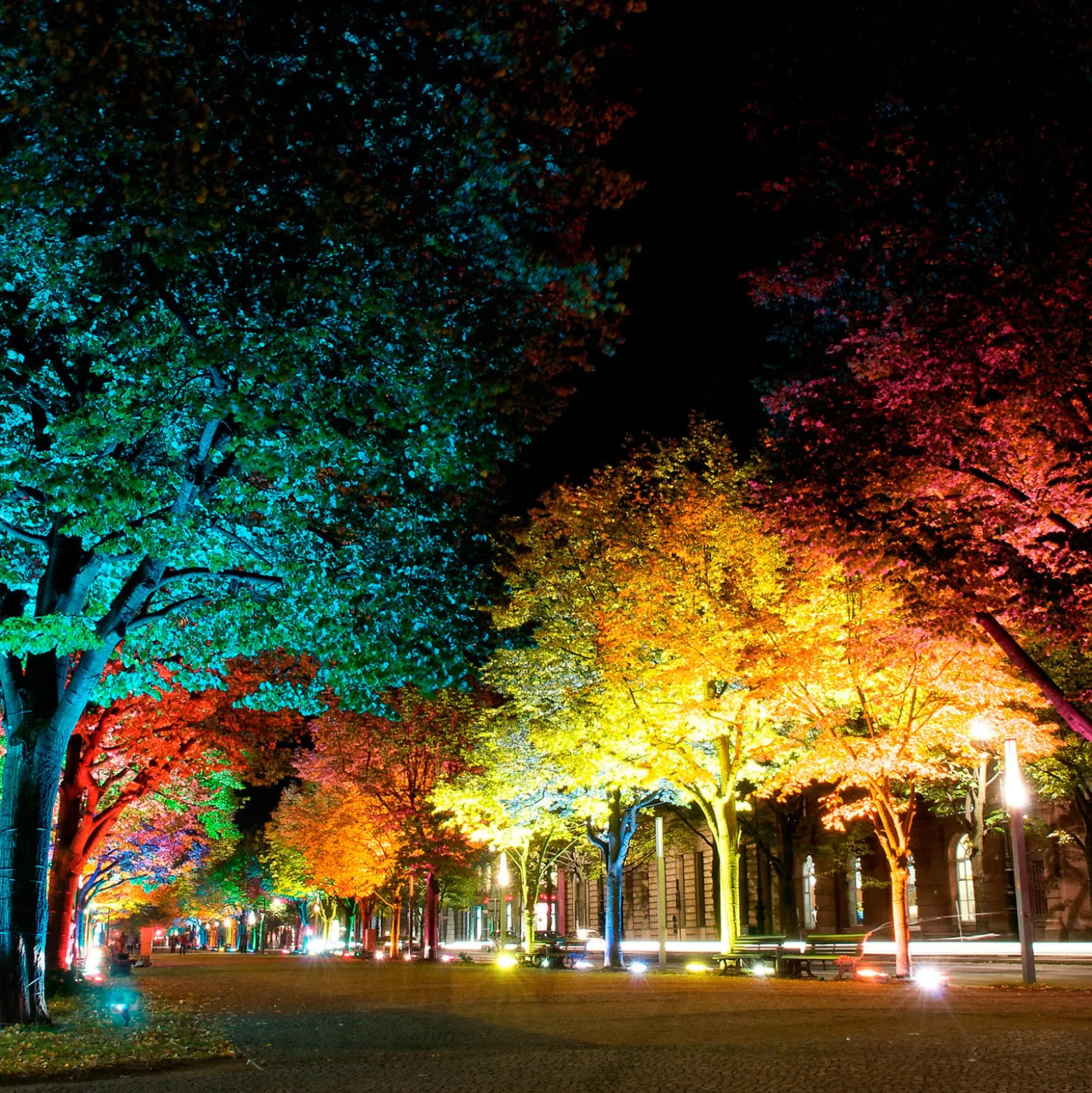 LED-ulkovalaisin sävy Flores XL, IP44, CCT, RGB