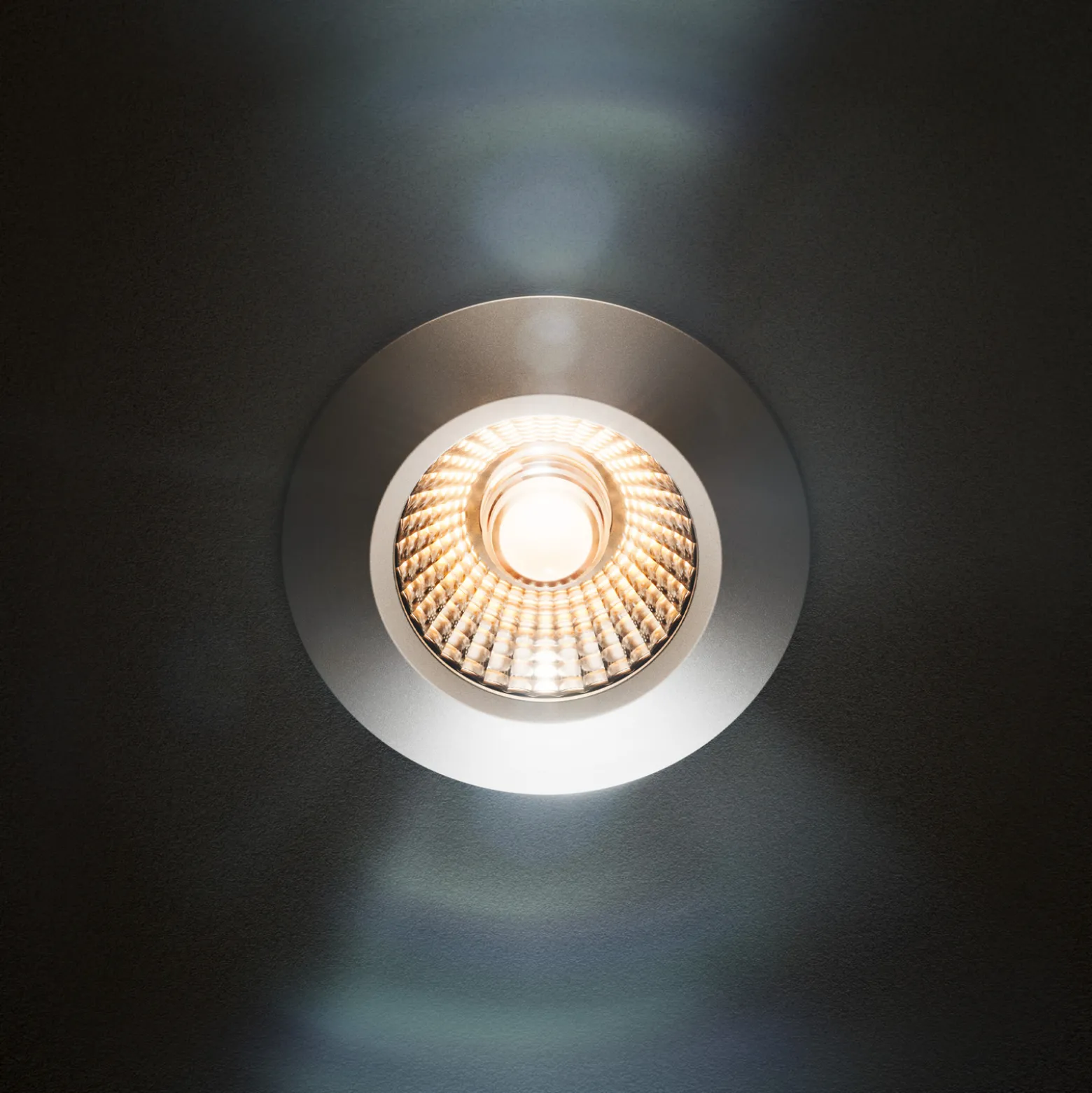 LED upotettava kattospotti Diled, Ø 6,7 cm, Dim-To-Warm, valkoinen