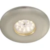 LED upotettava valaisin Attach One, matta nikkeli, IP65