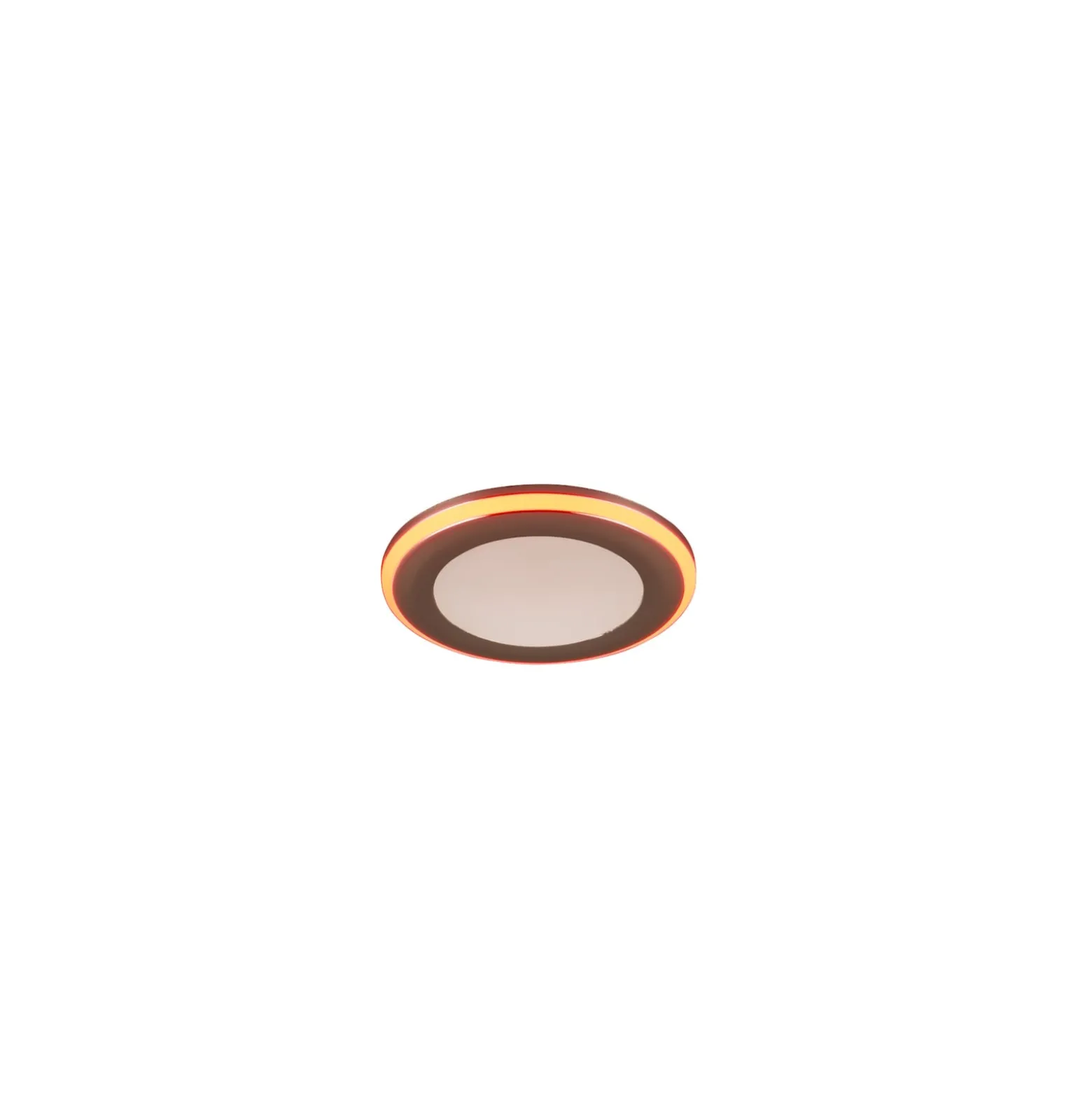 LED-uppoalasvalo Argus RGBW kaukosäädin Ø8cm kromi