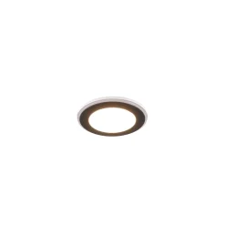 LED-uppoalasvalo Argus RGBW kaukosäädin Ø8cm musta