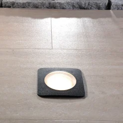LED-uppovalaisin Ceci 120-SQ musta CCT