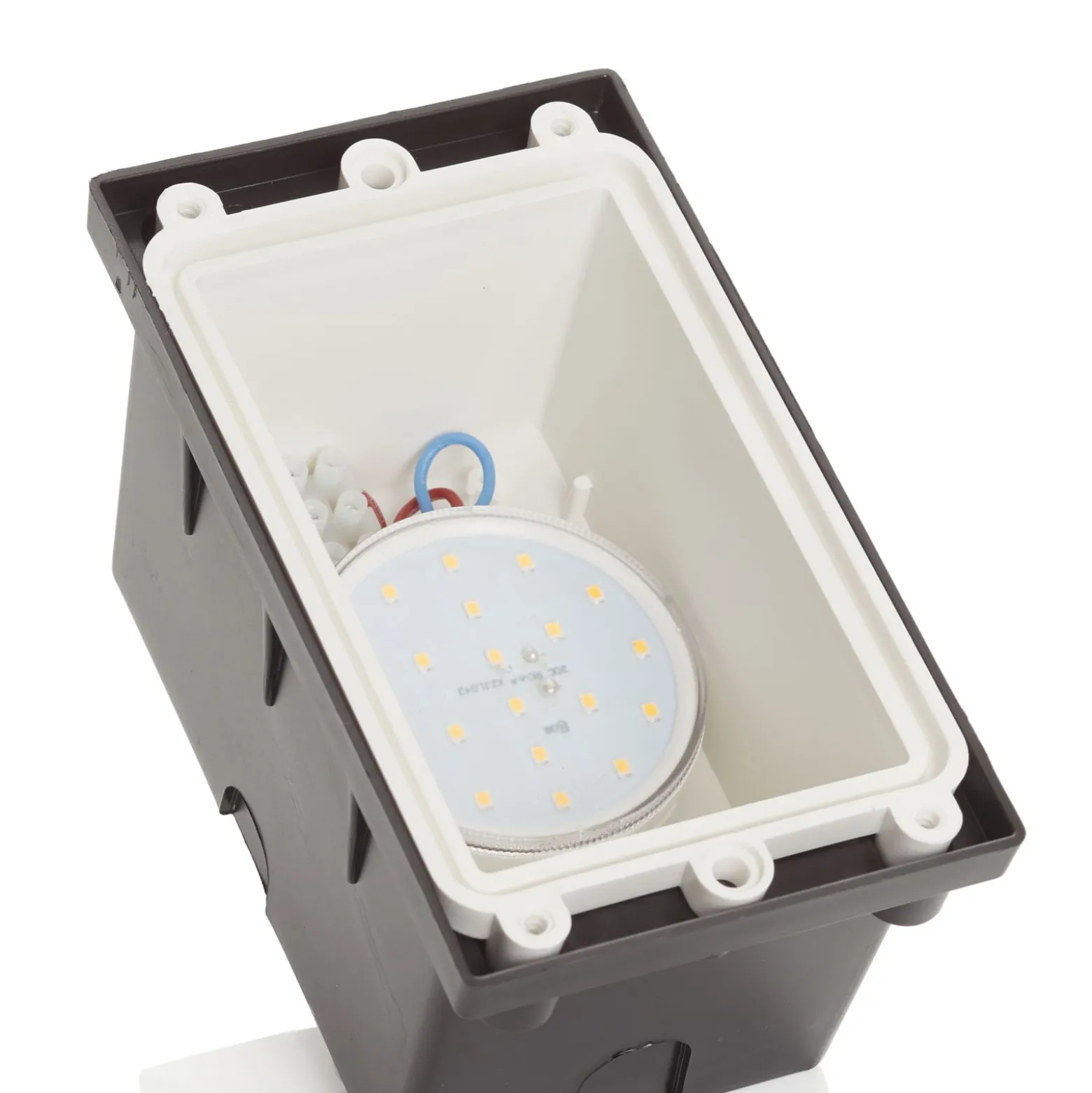 LED-uppovalaisin Leti 200-VP musta 3W CCT