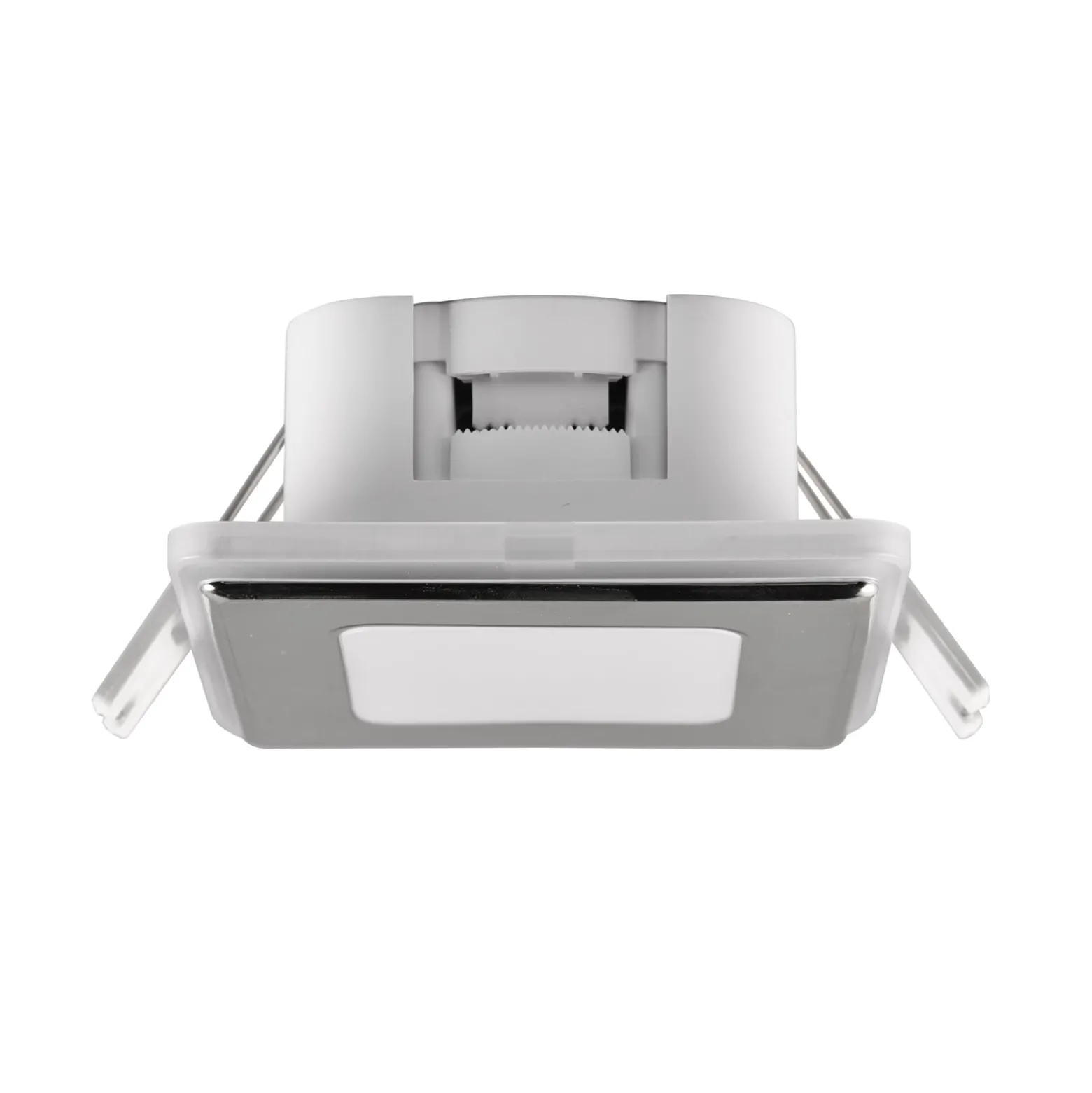 LED-uppovalaisin Nimbus IP44 8,5x8,5 cm 830 kromi