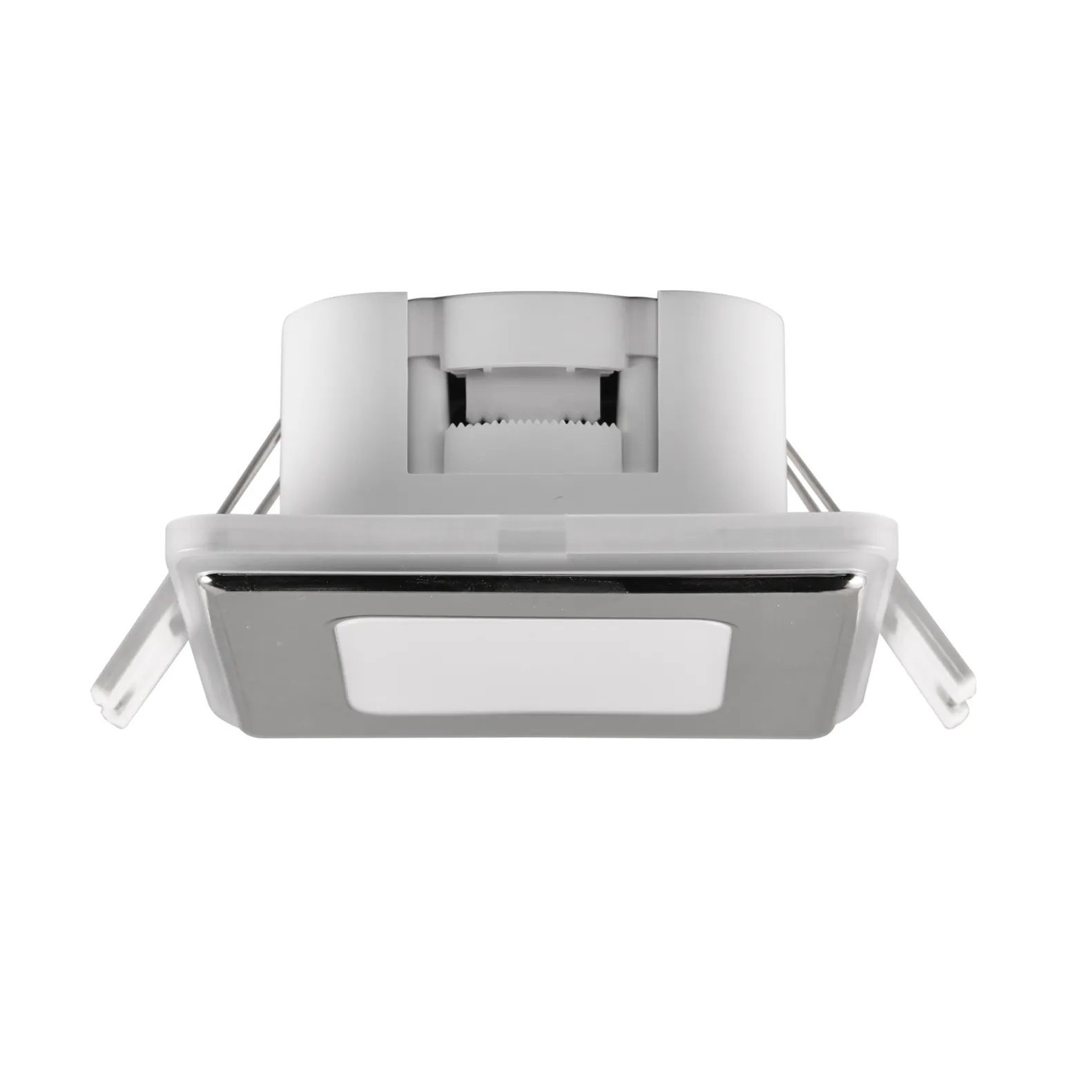 LED-uppovalaisin Nimbus IP44 8,5x8,5 cm 830 kromi