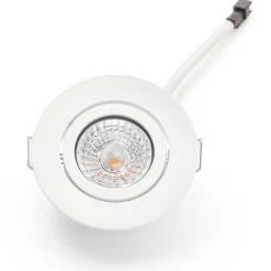 LED-uppovalaisin Rico 6,5 W valkoinen