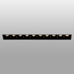 LED-uppovalaisin Troop Trimless, 10-lamppuinen
