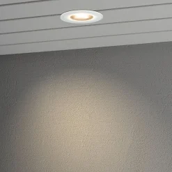 LED-uppovalo 7875, katto, ulkokäyttöön valkoinen