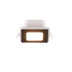 LED-uppovalo Nimbus IP44 8,5 x 8,5 cm 830 musta
