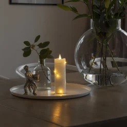 LED vahakynttilä valkoinen Valon väri lämmin valkoinen 12,7 cm