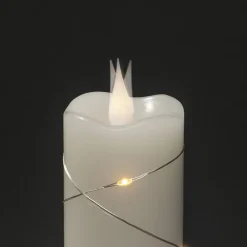 LED vahakynttilä valkoinen Valon väri lämmin valkoinen 12,7 cm