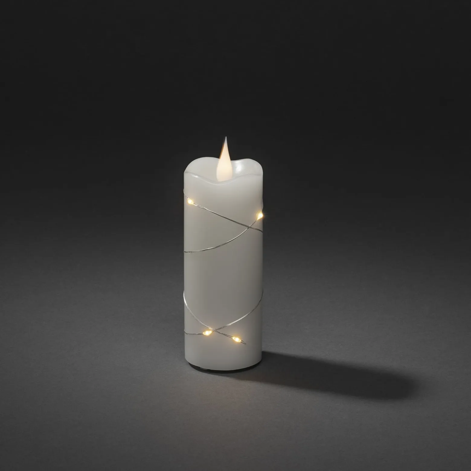 LED vahakynttilä valkoinen Valon väri lämmin valkoinen 12,7 cm