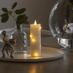 LED vahakynttilä valkoinen Valon väri lämmin valkoinen 12,7 cm