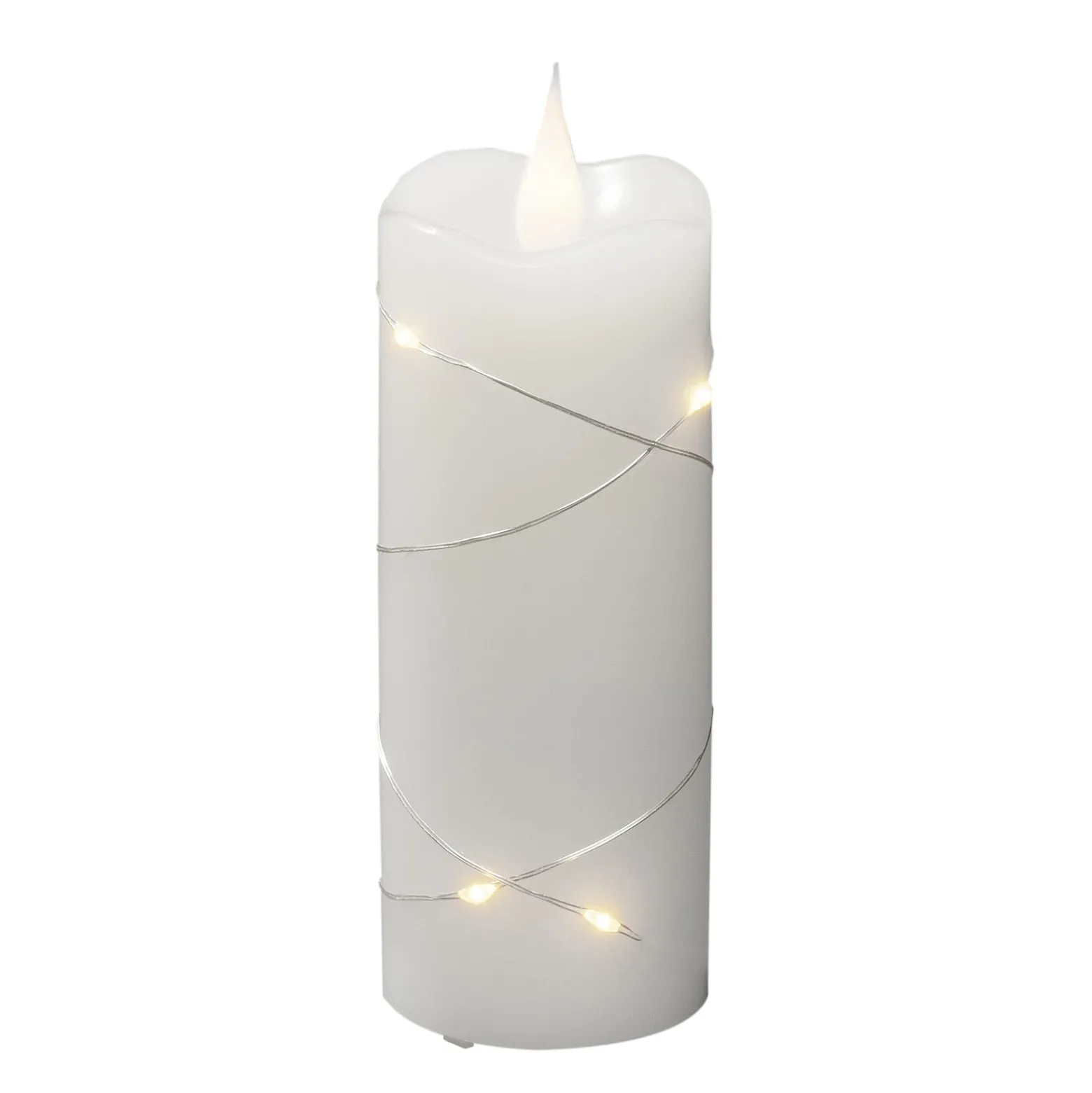 LED vahakynttilä valkoinen Valon väri lämmin valkoinen 12,7 cm