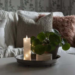 LED vahakynttilä valkoinen Valon väri lämmin valkoinen 15,2 cm