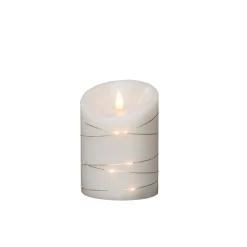 LED vahakynttilä valkoinen Valon väri lämmin valkoinen 14 cm