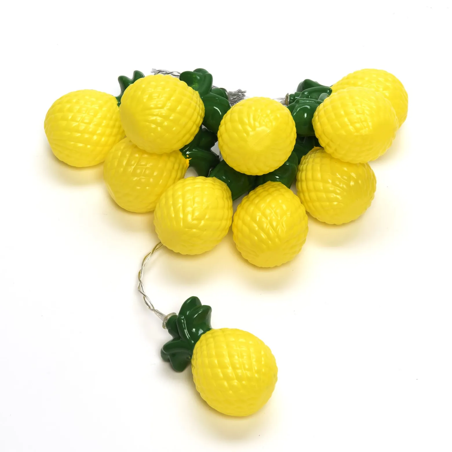 LED-valoketju Ananas, paristokäyttöinen