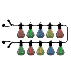 LED-valoketju Marcus, muti, laajennussarja. 10-lamppuinen.