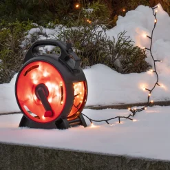 LED-valoketju Micro, meripihka, 800 lamppua, 55,93 m