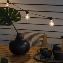 LED-valoketju olutpuutarhan perussarja, keltainen