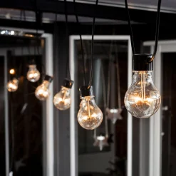 LED-valoketju olutpuutarhan perussarja, keltainen