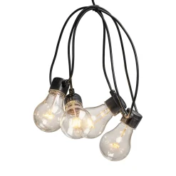 LED-valoketju olutpuutarhan perussarja, keltainen