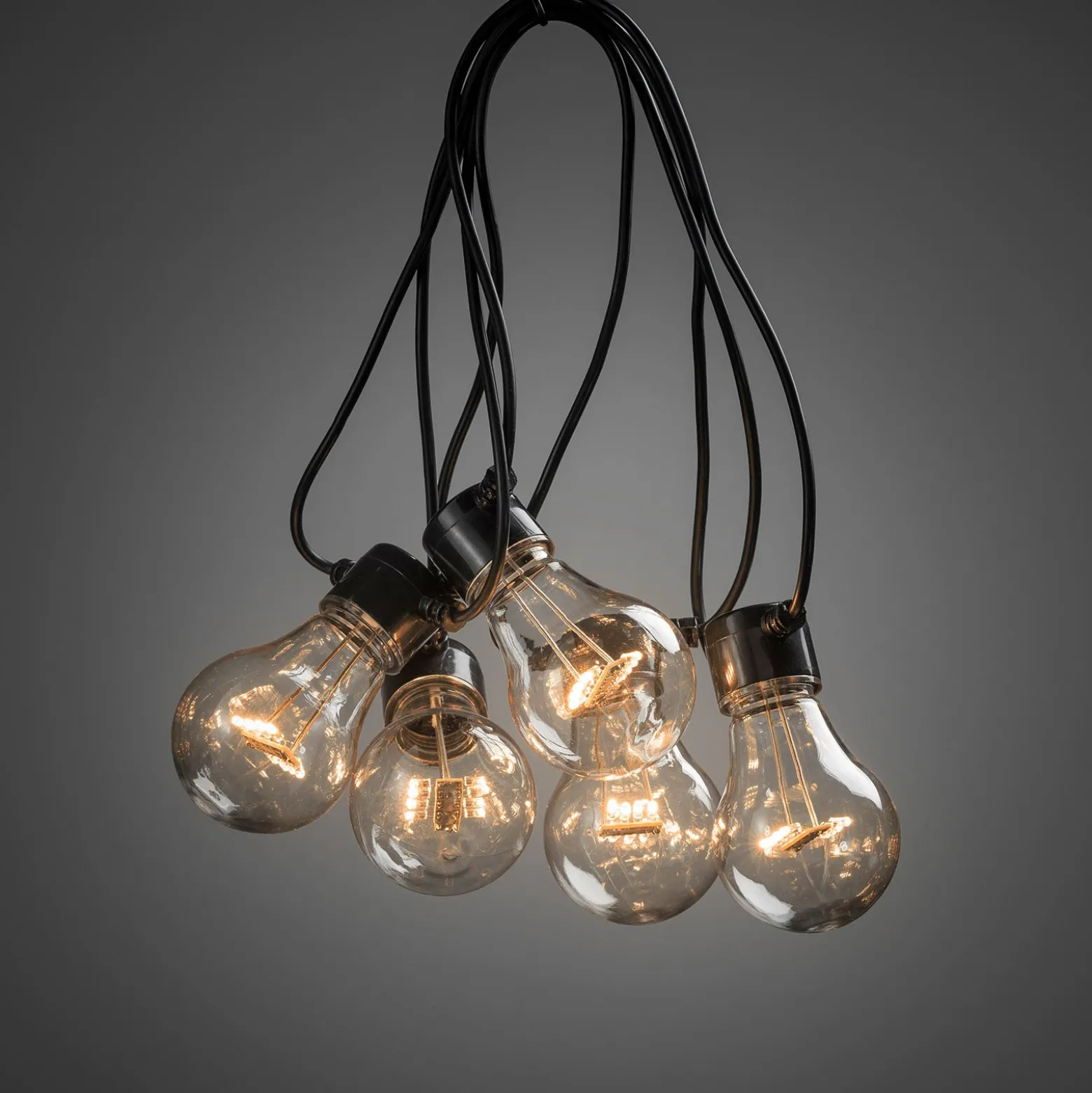LED-valoketju olutpuutarhan perussarja, keltainen