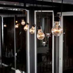 LED-valoketju olutpuutarhan perussarja, keltainen