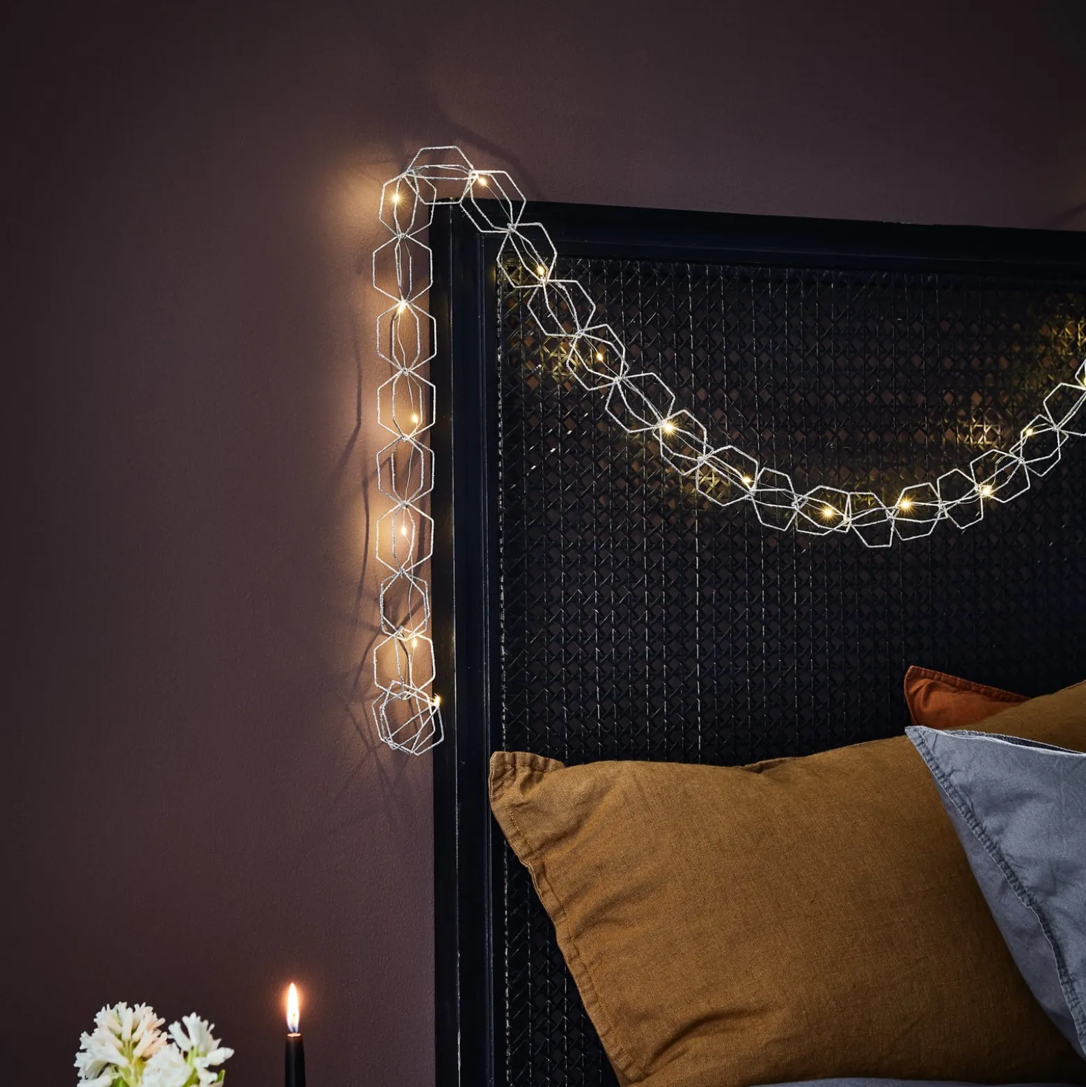 LED-valoketju Serve, 20-lamppuinen, hopea