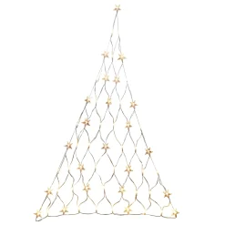 LED-valoverho Star 55-lamppuinen