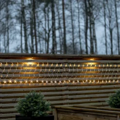 LED-valoverkko StarNet kirkas muovi pituus 480cm 160 LEDiä