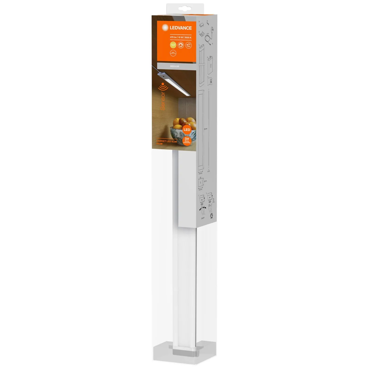 LEDVANCE Cabinet Slim -LED-kaapinalusvalaisin 50cm