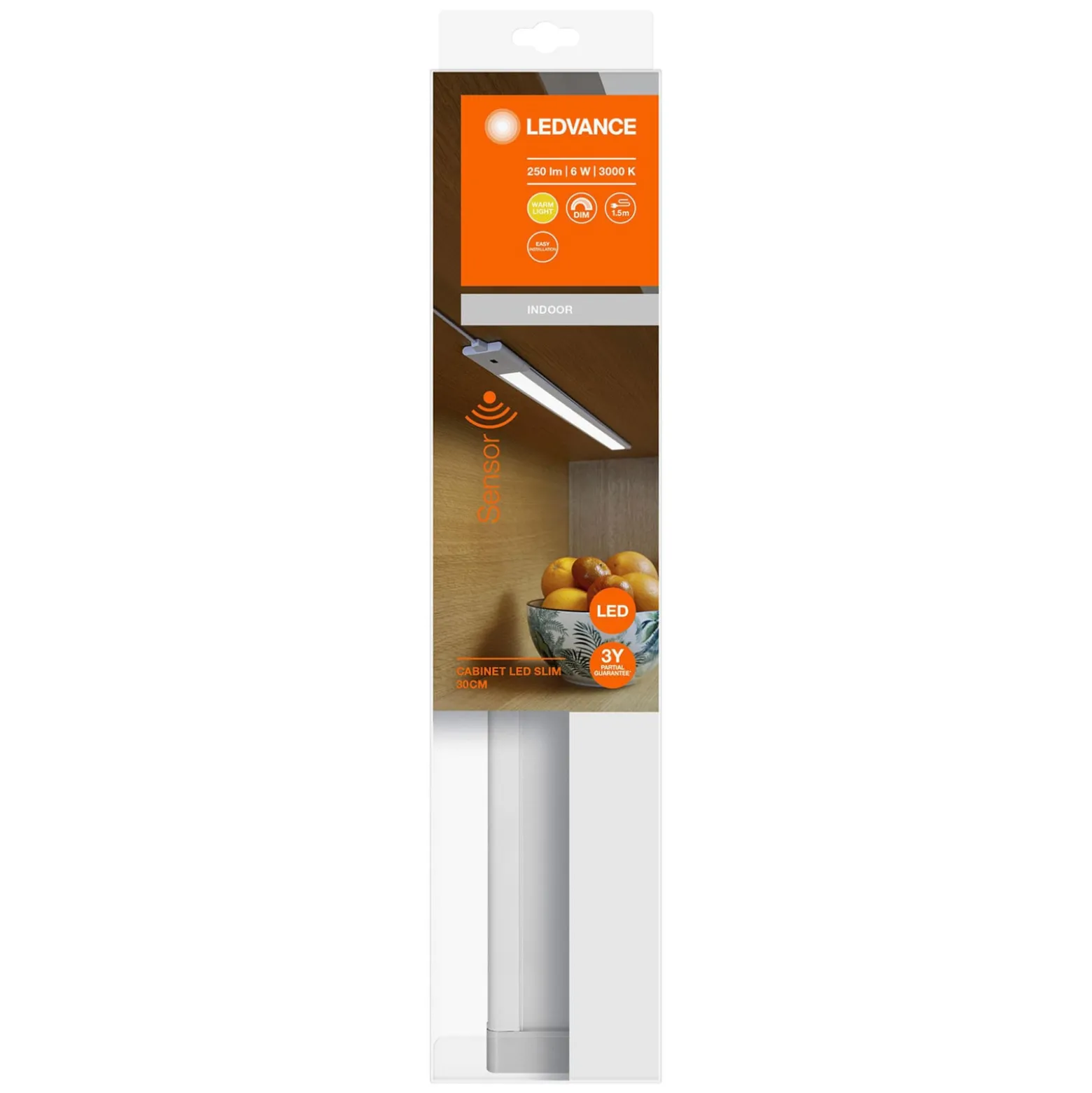 LEDVANCE Cabinet Slim -LED-kaapinalusvalaisin 30cm