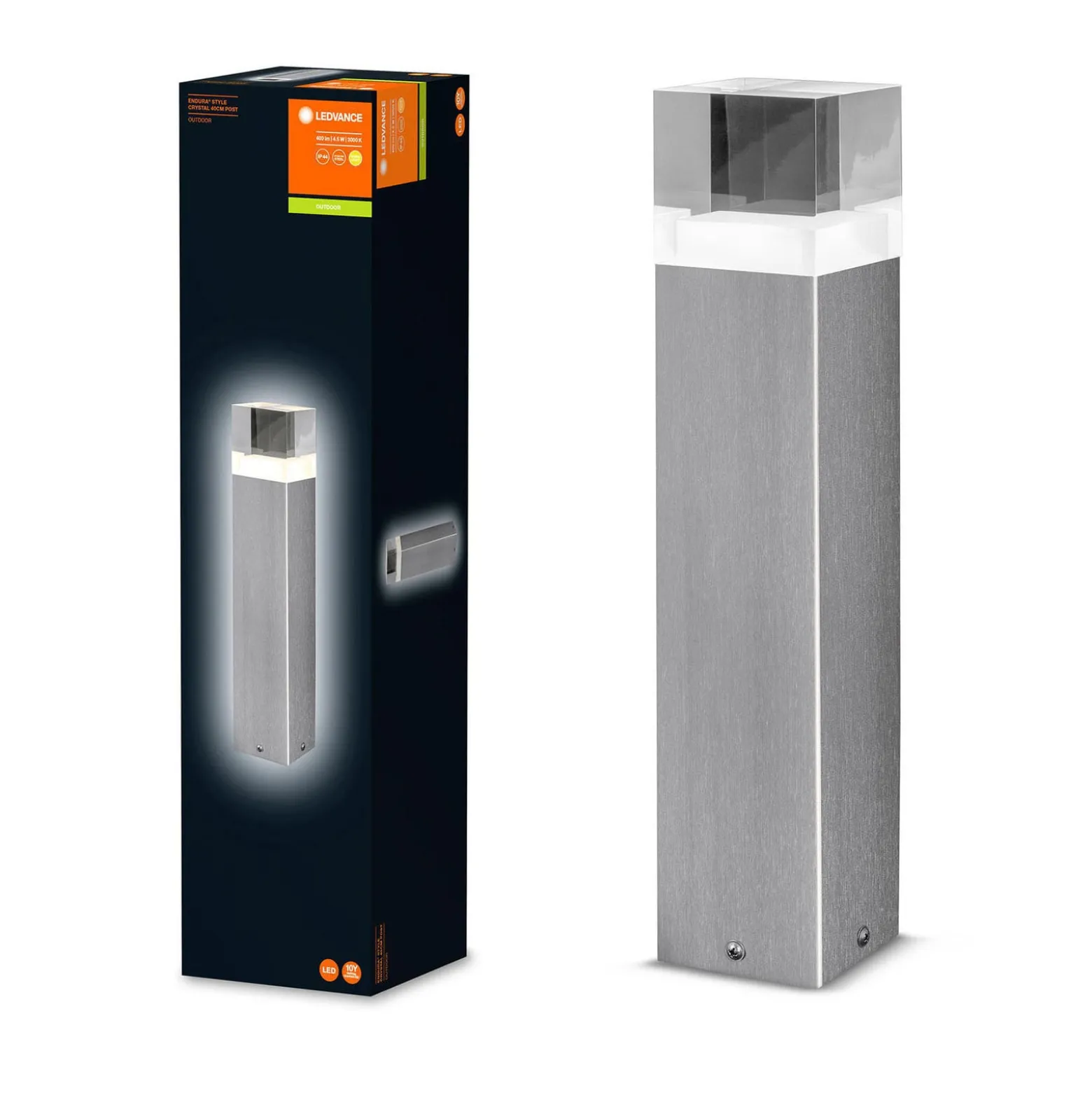 Ledvance Endura Style Crystal -LED-pollarivalaisin
