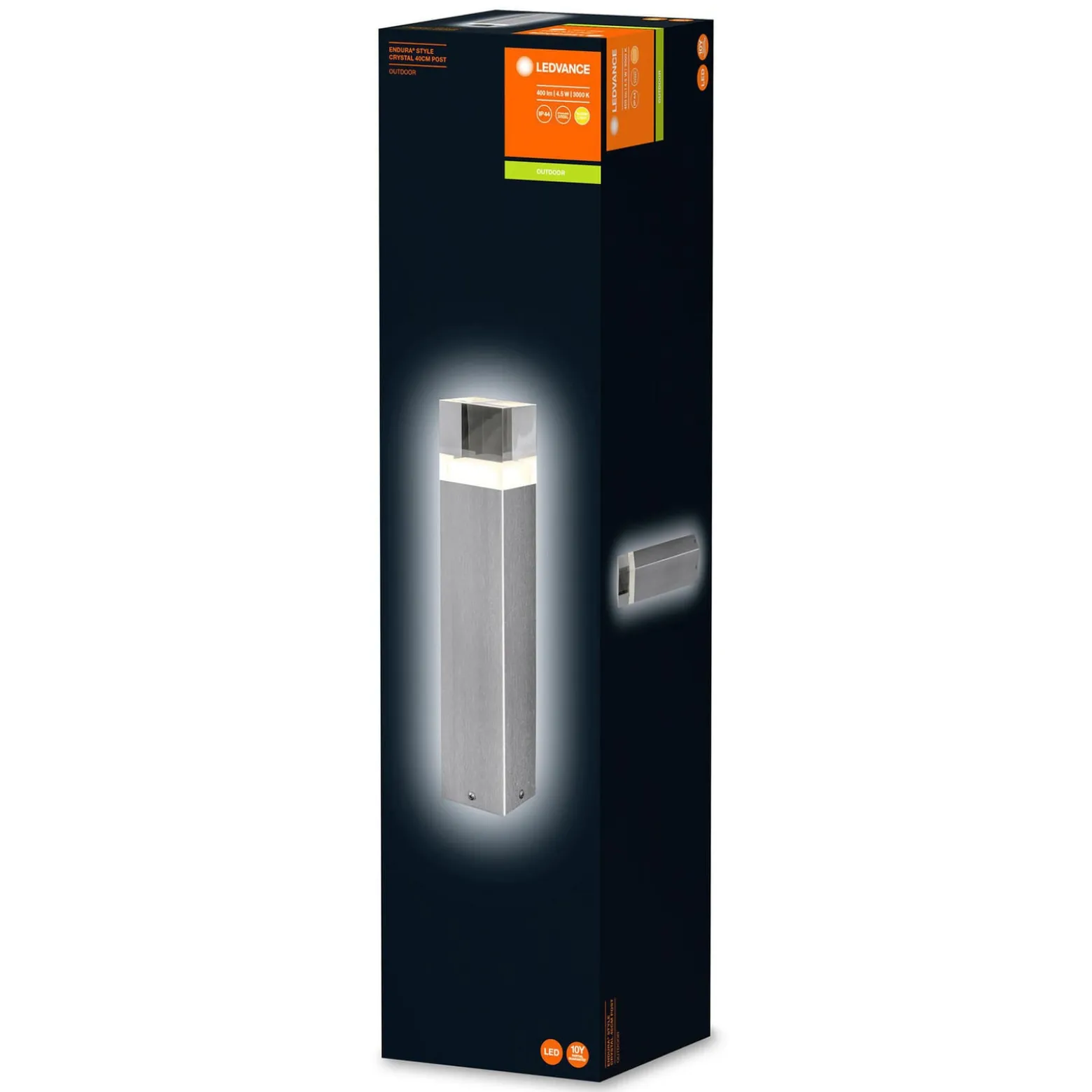 Ledvance Endura Style Crystal -LED-pollarivalaisin
