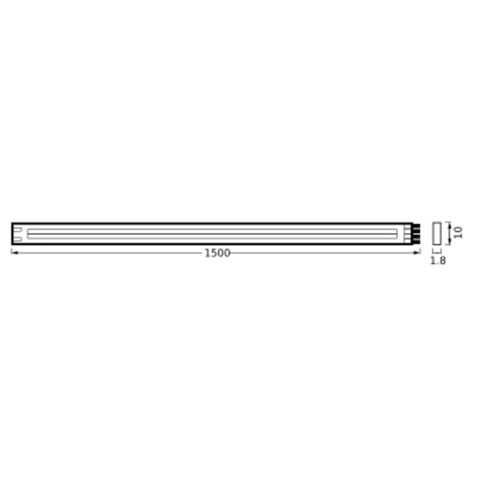 LEDVANCE Flex COB LED-strip IP20 2700-6500K 1,5m