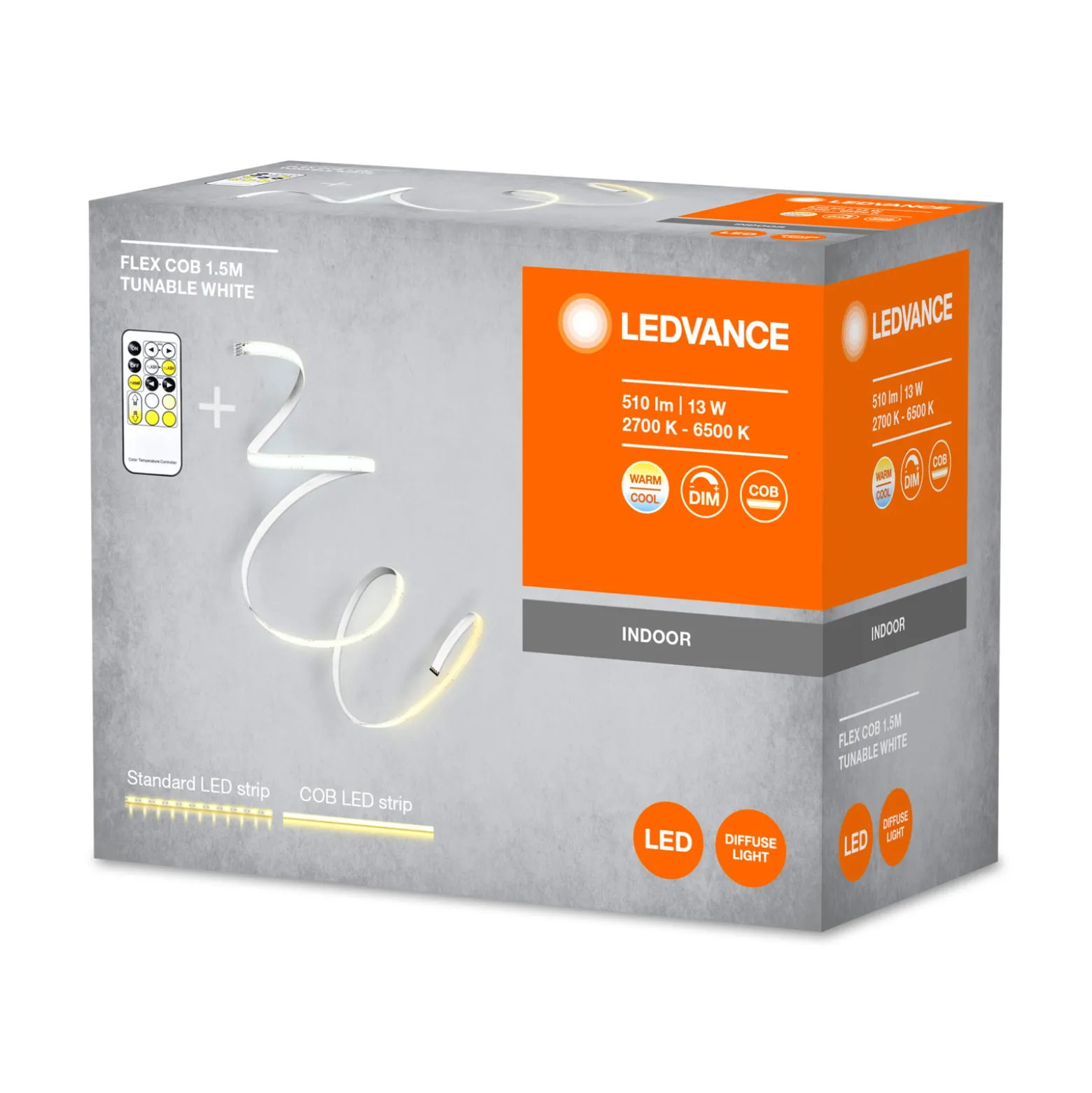 LEDVANCE Flex COB LED-strip IP20 2700-6500K 1,5m