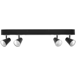 LEDVANCE LED-kattovalaisin Neptune, 4 spottia, musta