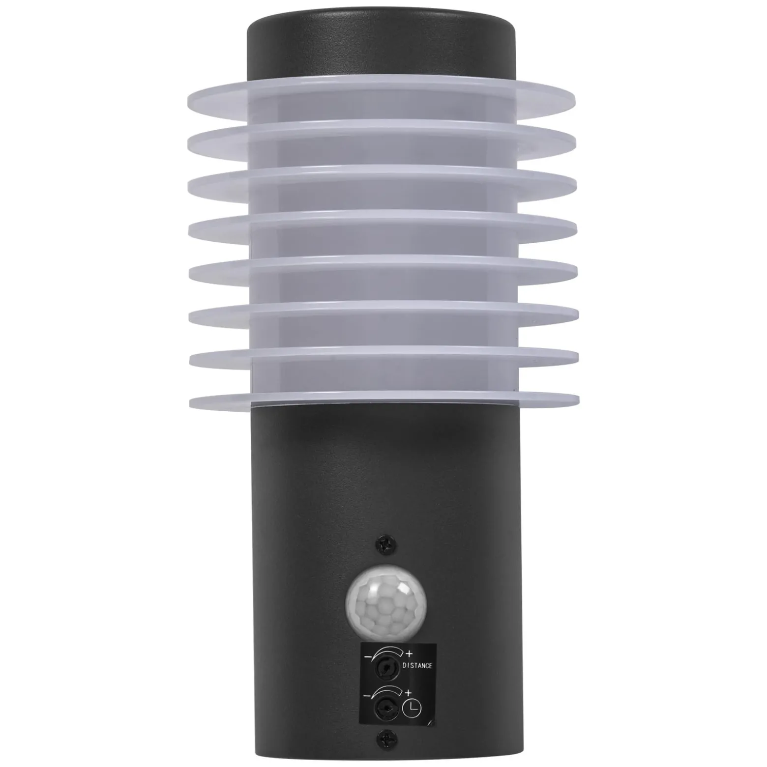 LEDVANCE LED-seinävalaisin Endura Style Rondo tummanharmaa Sensor