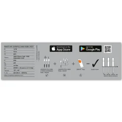 LEDVANCE SMART+ WiFi Garden Pole Mini 22,7cm 3 kpl