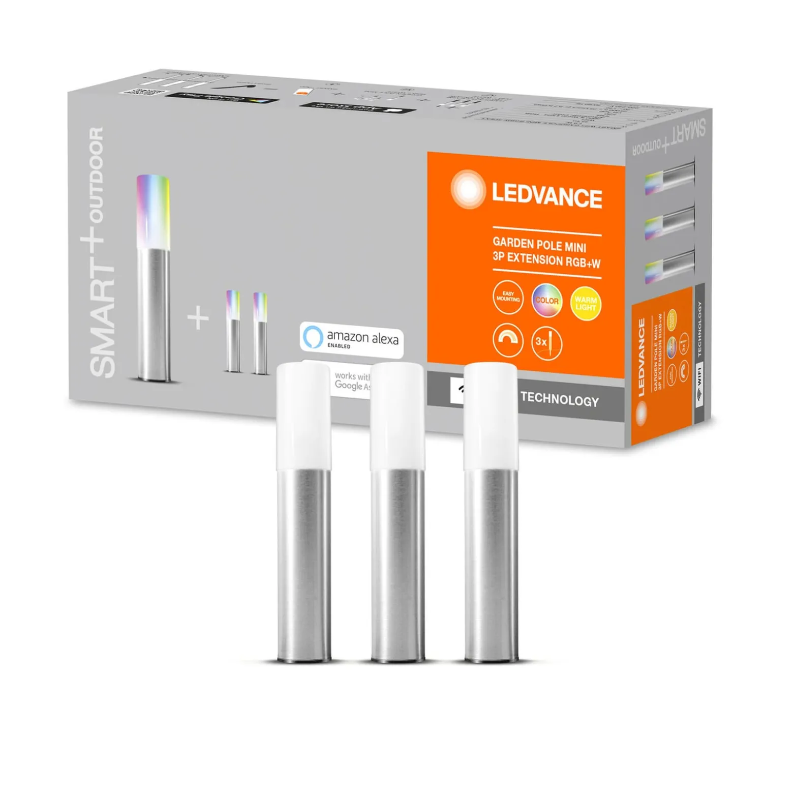 LEDVANCE SMART+ WiFi Garden Pole Mini 22,7cm 3 kpl