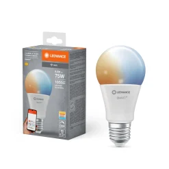 LEDVANCE SMART+ WiFi LED-lamppu Classic, E27 9,5 W CCT (CCT)