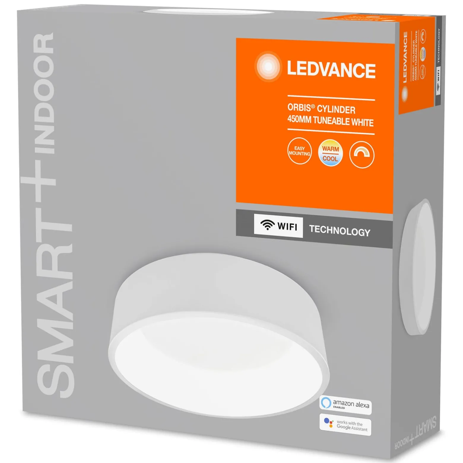 LEDVANCE SMART+ WiFi Orbis Cylinder CCT valkoinen